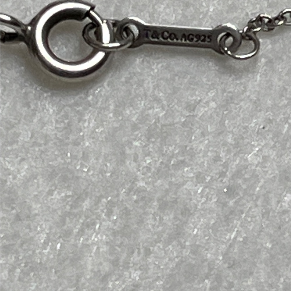 Tiffany & Co. Paloma Picasso Loving Heart Sterling Silver Necklace Gift - Picture 4 of 7